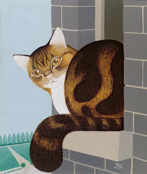 Cat on a Window Sill de Joan Freestone