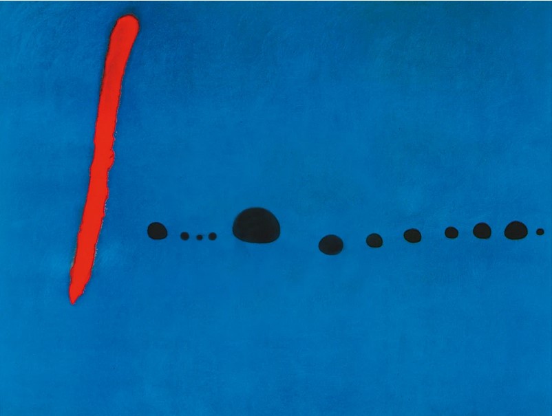 Azul II, 4-3-61  - (JM-276) - Poster de Joan Miró