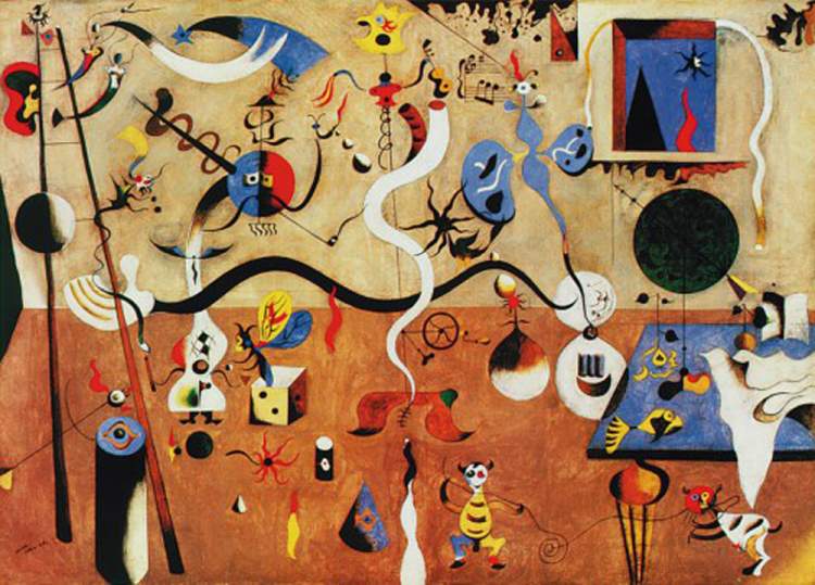 El Carnaval de Arlequín (JM-252) - Poster de Joan Miró