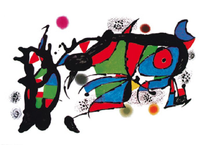 Obra de Joan Miro  - (JM-539) de Joan Miró