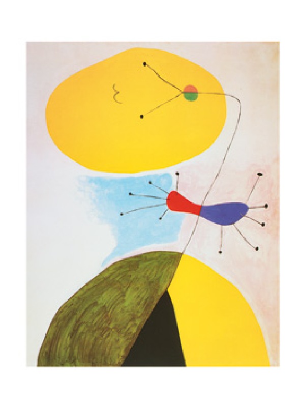 Retrato - (JM-659) - poster de Joan Miró