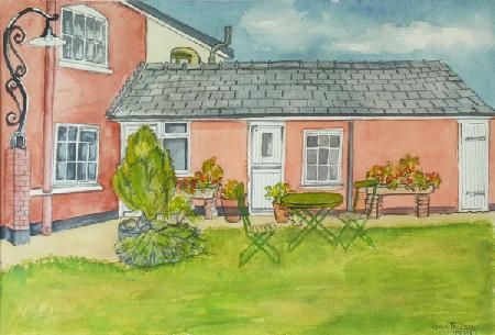 Back Garden, Red Cottage Studios, Suffolk