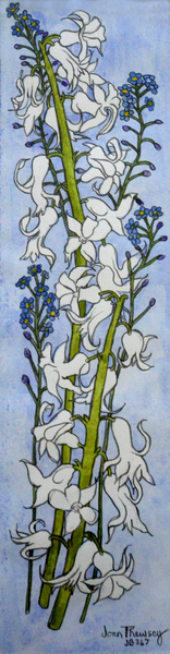 Hyacinths and Forget-me-nots de Joan  Thewsey