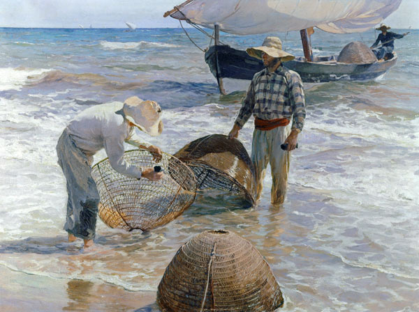 Valencian Fishermen de Joaquin Sorolla