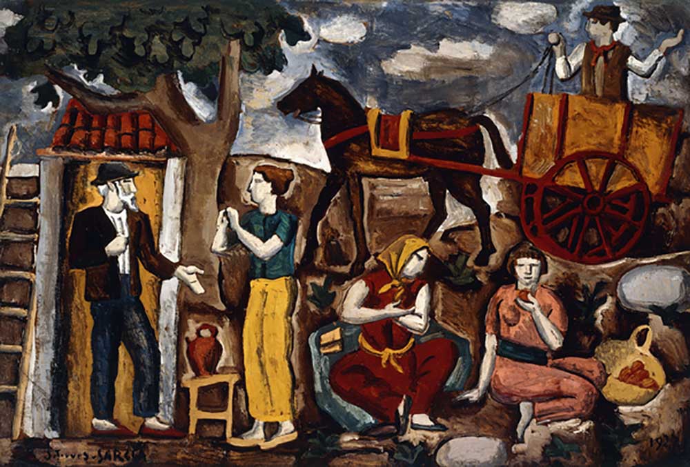 Gypsies, 1927 de Joaquin Torres-Garcia