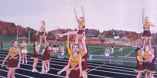 Fulton-Fonda Braves, 2003 (oil on canvas)  de Joe Heaps  Nelson