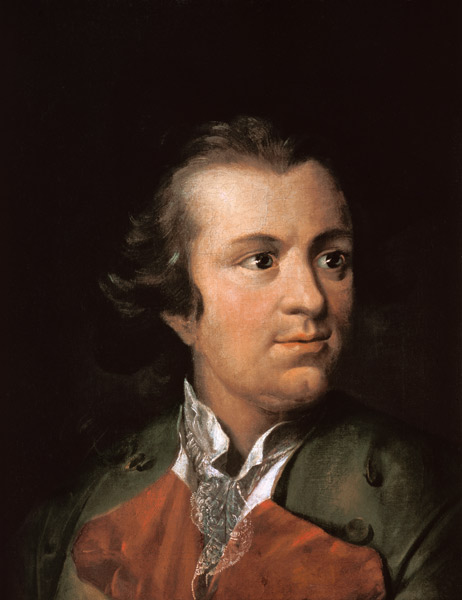 Lessing , Portrait de Joh. Heinrich Wilhelm Tischbein