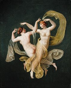 Unresolved nymphs in the dance. de Joh. Heinrich Wilhelm Tischbein