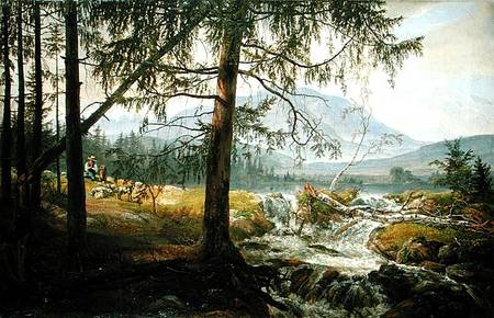 Northern Landscape de Johan Christian Clausen Dahl