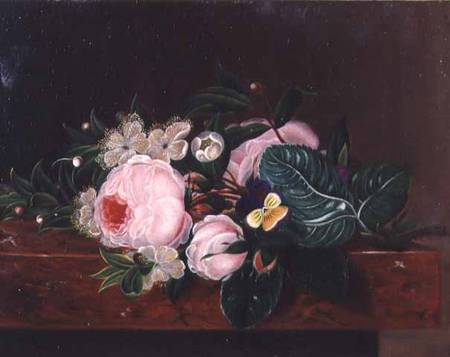 An Arrangement of Flowers de Johan Laurentz Jensen