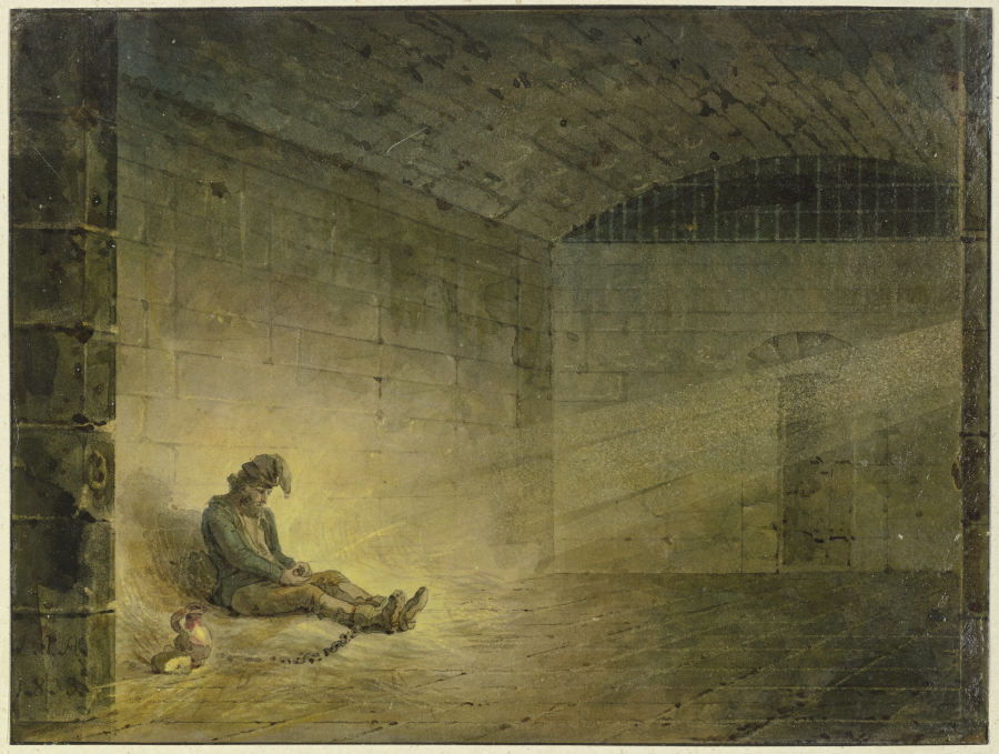 Man in prison de Johann Adam Ackermann