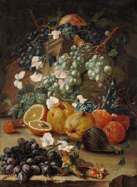 Früchtestilleben de Johann Amandus Winck