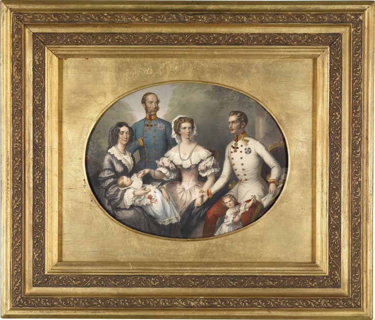 The Emperor Family of Austria de Johann Bayer