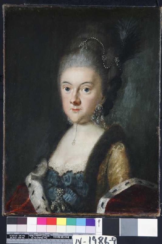 Anna Amalia Herzogin von Sachsen-Weimar-Eisenach de Johann Ernst Heinsius