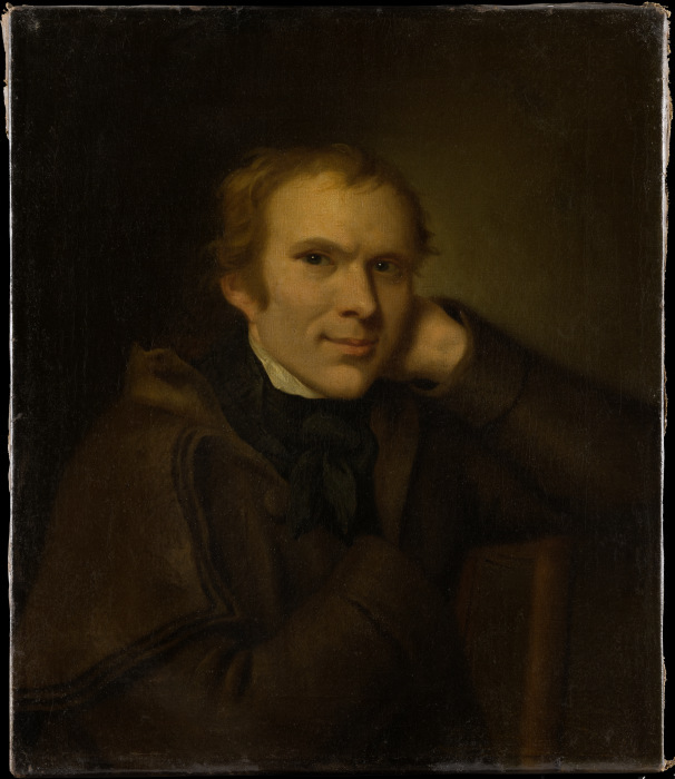 Portrait of Johann Friedrich Lauck de Johann Friedrich August Tischbein