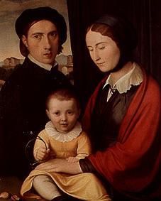 Family picture. de Johann Friedrich Overbeck