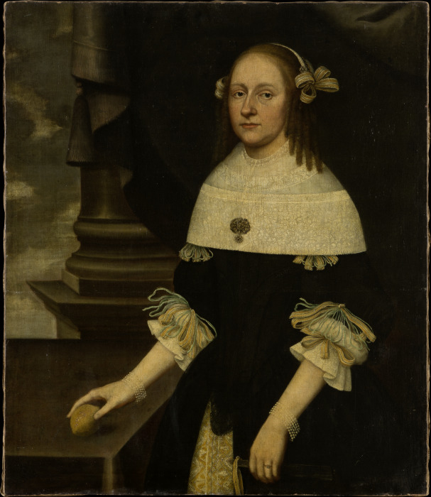 Portrait of Maria Margareta von Holzhausen de Johann Friedrich Trescher