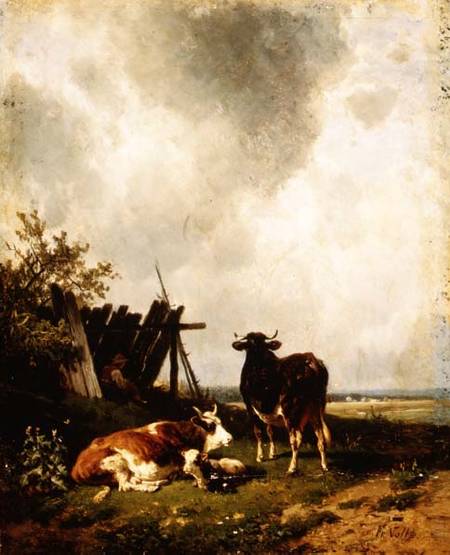 The Cows de Johann Friedrich Voltz