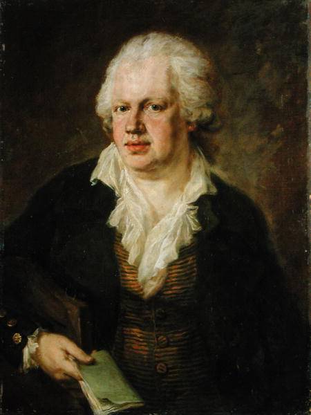 Portrait of the Poet Joseph Marius Von Babo (1756-1822) de Johann Georg Edlinger