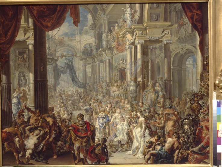 The Parable of the Wedding Feast de Johann Georg Platzer