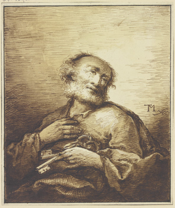 Peter the Apostle de Johann Georg Trautmann