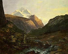 The Jungfrau and the Eiger