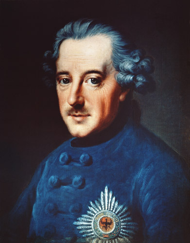 Frederick II the Great (1712-86) de Johann Georg Zisenis