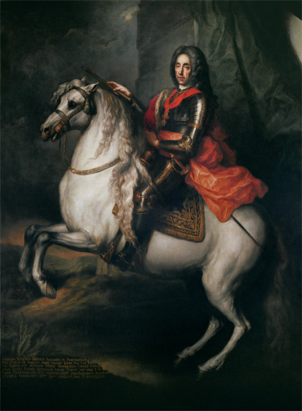 Reiterbild des Prinzen Eugen de Johann Gottfried Auerbach