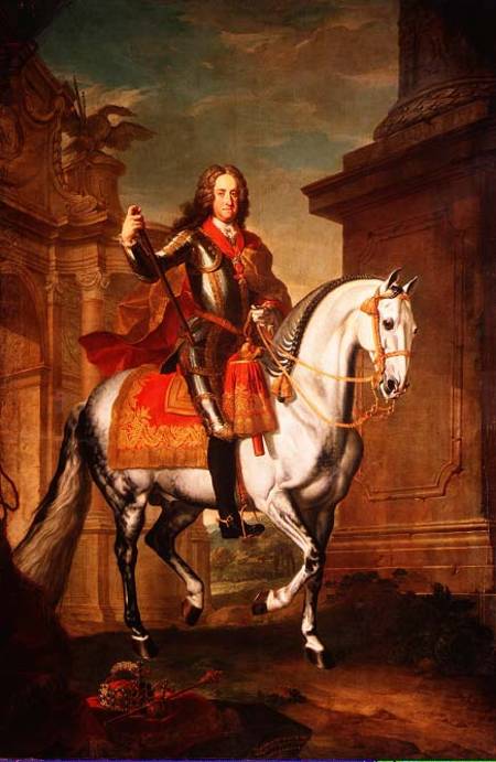 Kaiser Charles VI de Johann Gottfried Auerbach
