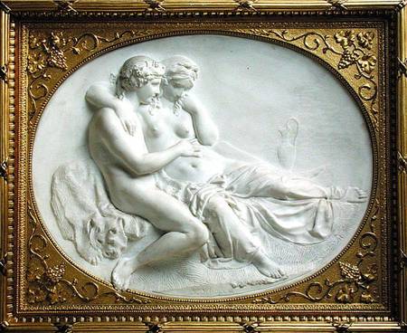 Bacchus comforting Ariadne de Johann Gottfried Schadow
