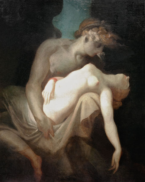 Amor and Psyche de Johann Heinrich Füssli