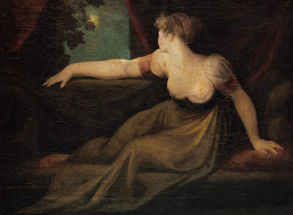 Lady in the moonlight de Johann Heinrich Füssli