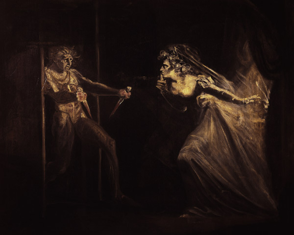 Lady Macbeth with the daggers de Johann Heinrich Füssli