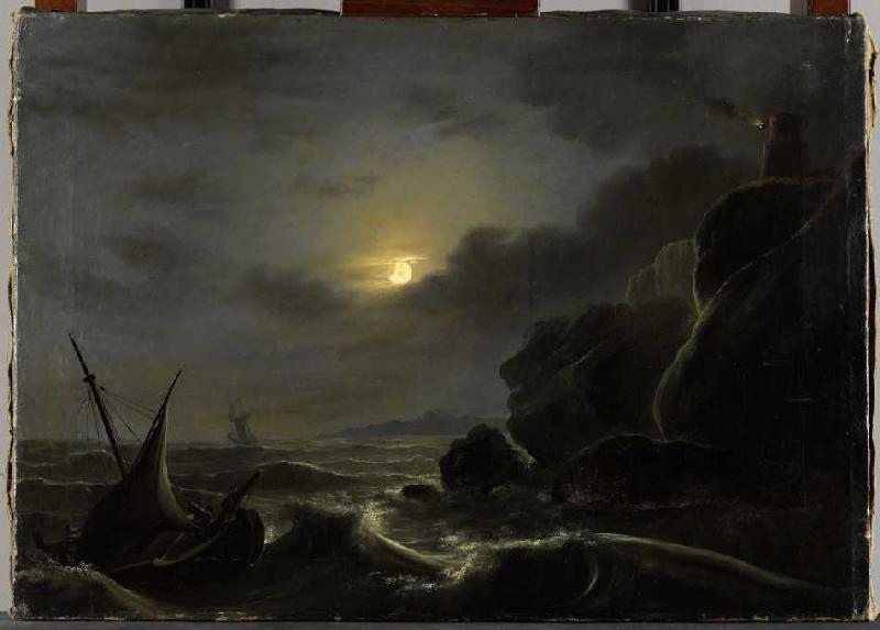 Sturm auf dem Meere de Johann Heinrich Ramberg
