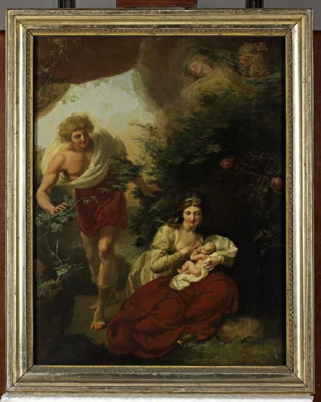 Szene aus Wielands 'Oberon' de Johann Heinrich Ramberg