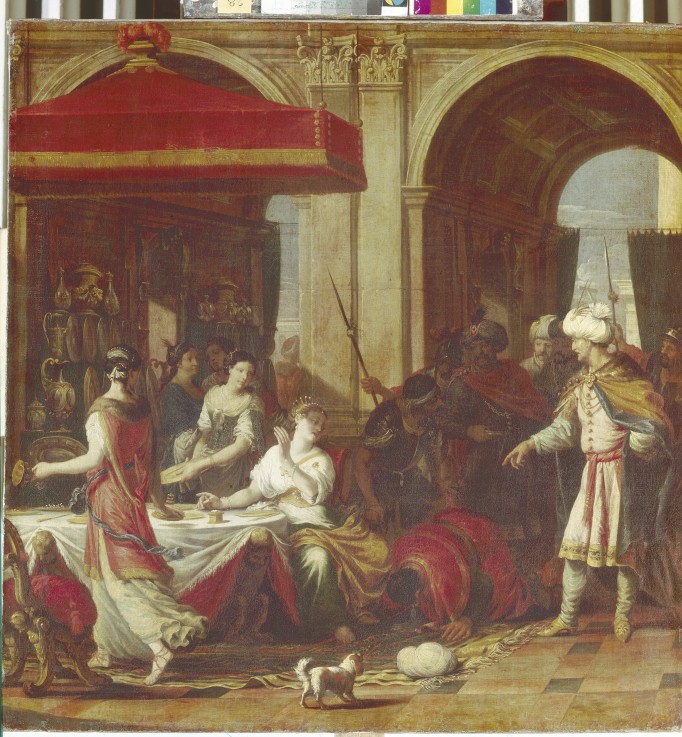 The Feast of Esther de Johann Heiss