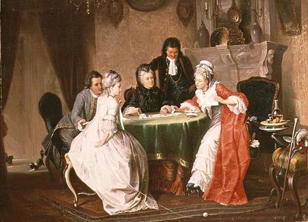 The Card Game de Johann Joseph Geisser