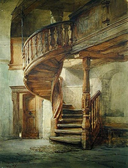 Spiral Staircase. Limburg an der Lahn de Johann Martin Gensler