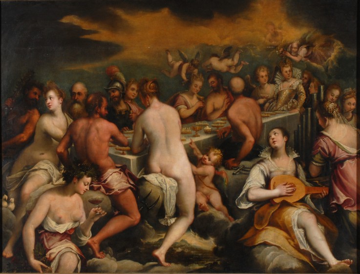 The Feast of the Gods de Johann Rottenhammer