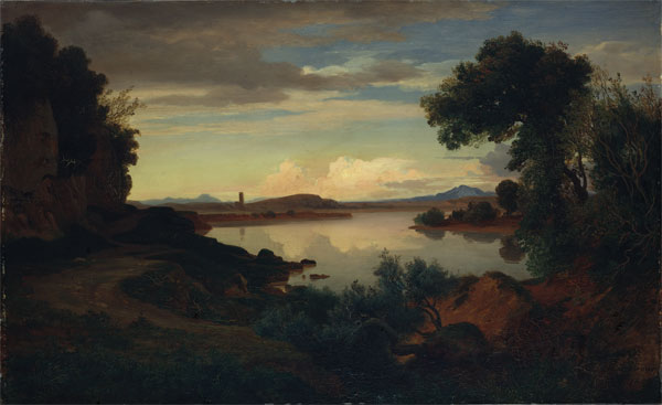 Tiberlandschaft de Johann Wilhelm Schirmer