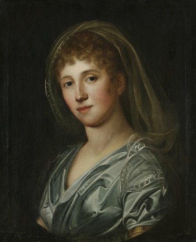 Bildnis einer jungen Dame aus westfälischem Adel de Johann Christoph Rincklake