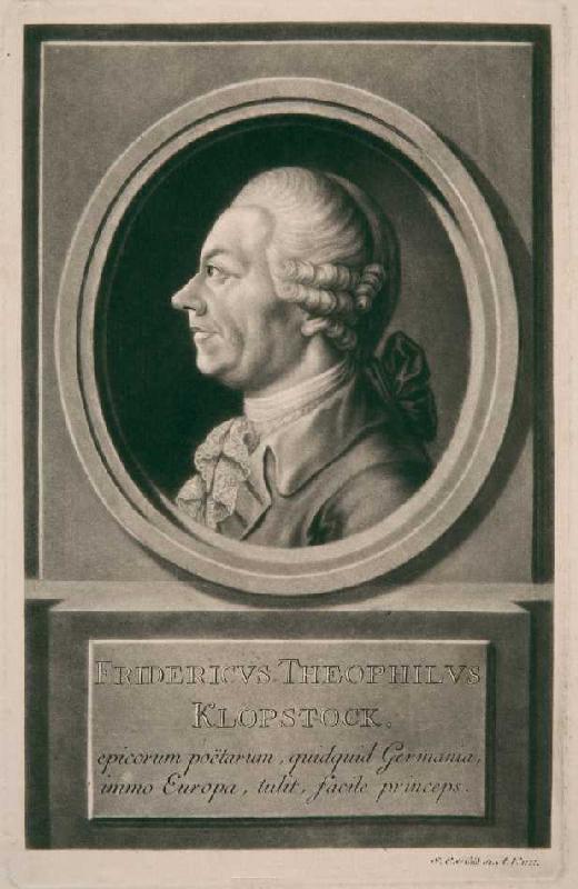 Friedrich Theophilus Klopstock de Johann Elias Haid