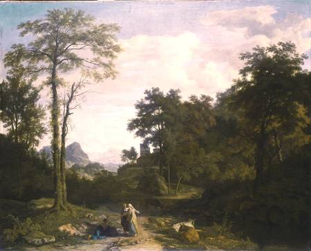 Arcadian Landscape de Johannes Glauber