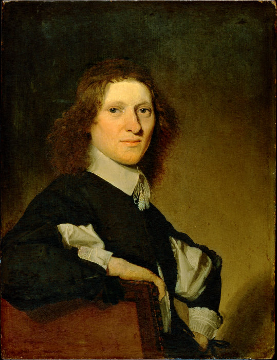 Portrait of a Seated Young Man de Johannes Verspronck