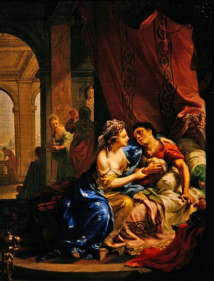 Anthony and Cleopatra de Johann Heinrich Tischbein