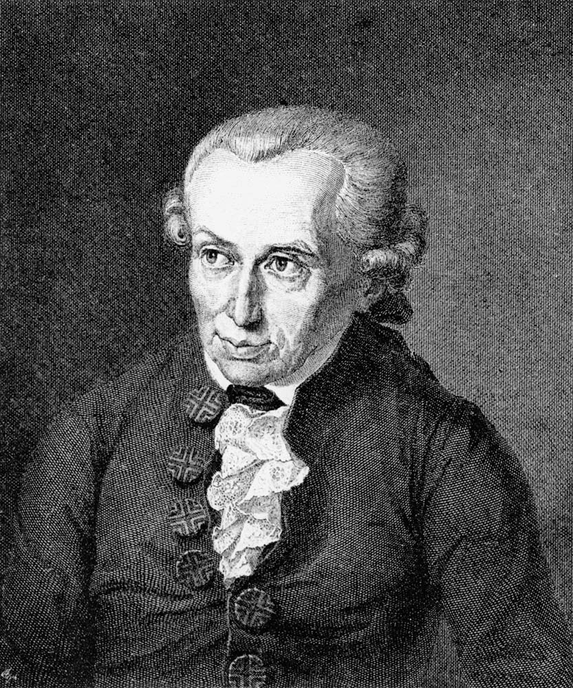 Kant, Immanuel Königsberg - Philosoph, Holzstich von J. L. Raab nach dem Gemälde von G. Doebler. de Johann Leonhard Raab