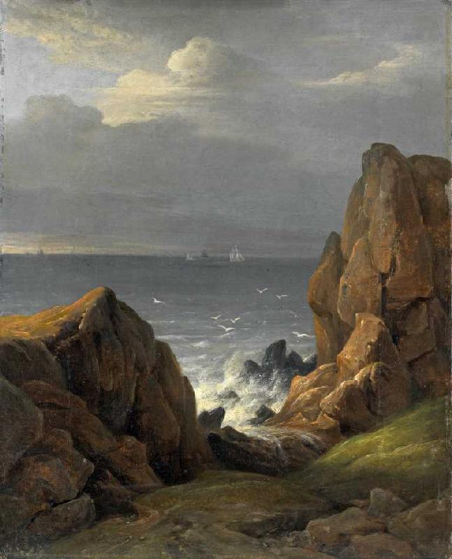 Küste bei Kullen de Johann Ludwig Gebhard Lund