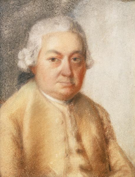 Portrait of Carl Philipp Emanuel Bach, c.1780 de Johann Philipp Bach
