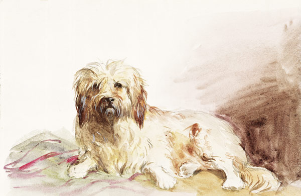 The Artist's Dog de John Adam P. Houston