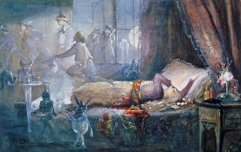 "The Stuff that Dreams are Made of" de John Anster Fitzgerald